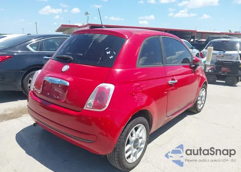 2012 Fiat 500 Pop из США, поврежденный, VIN 3C3CFFAR7CT125388